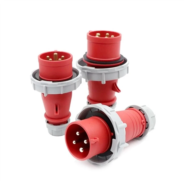 16A 5P 230V Female IEC 60309 Electrical Plugs